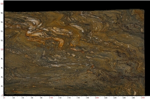 Gold Silk Quartzite Slab