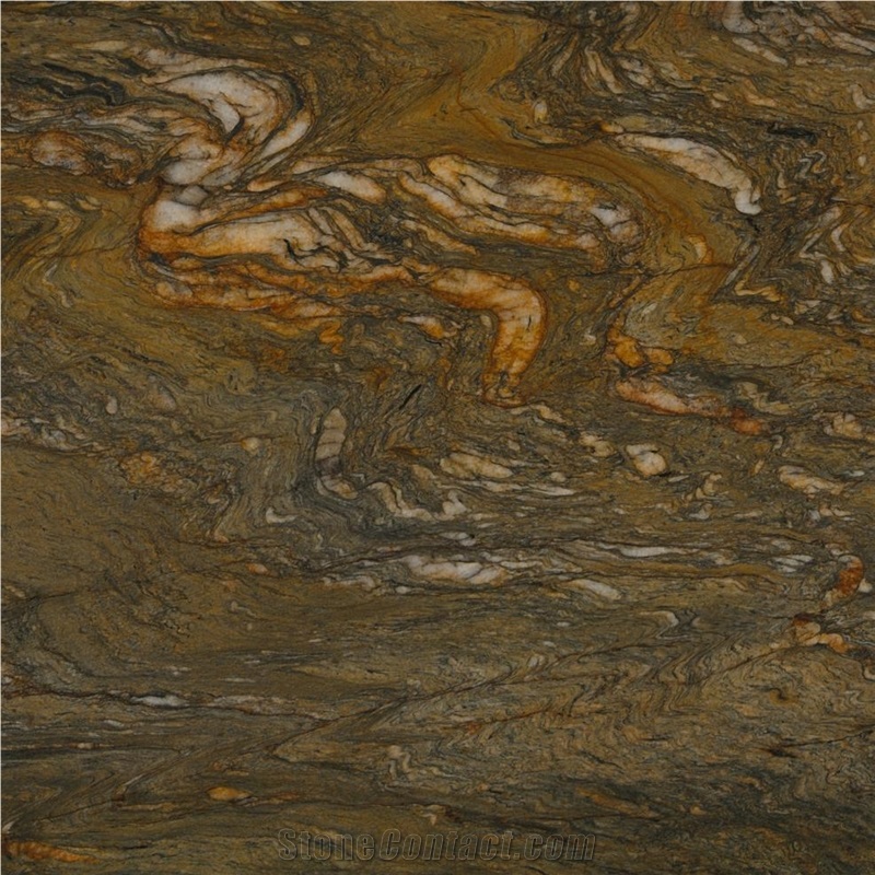 Gold Silk Quartzite Tile