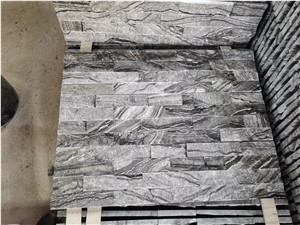 Ancient Wood Marble Cultured Stone Natural Split Marble Wall