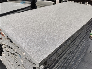 Indian Absolute Black Granite Polished And Flamed Tiles