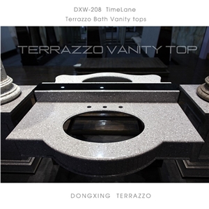 Artificial Cement Terrazzo Vanitytop