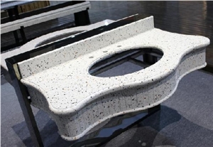 Artificial Cement Terrazzo Vanitytop