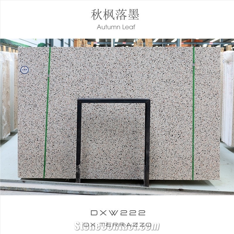 Autumn Leaf Terrazzo Precast Slabs And Tiles