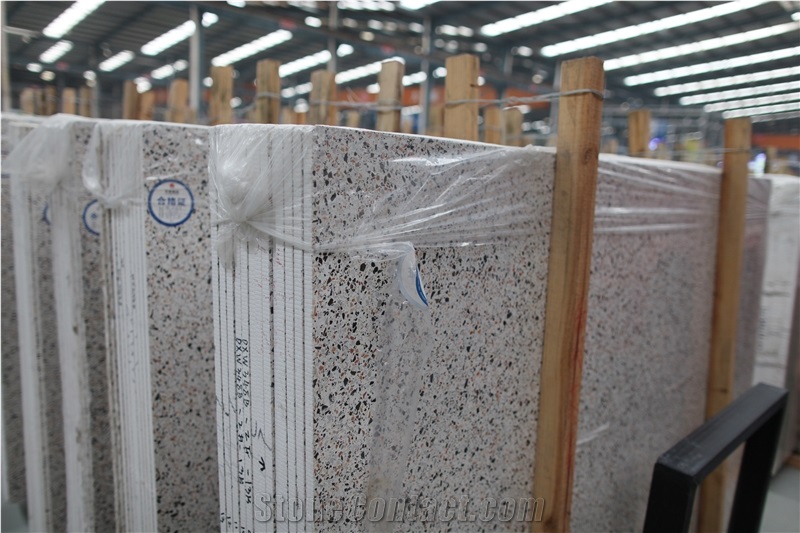 Autumn Leaf Terrazzo Precast Slabs And Tiles