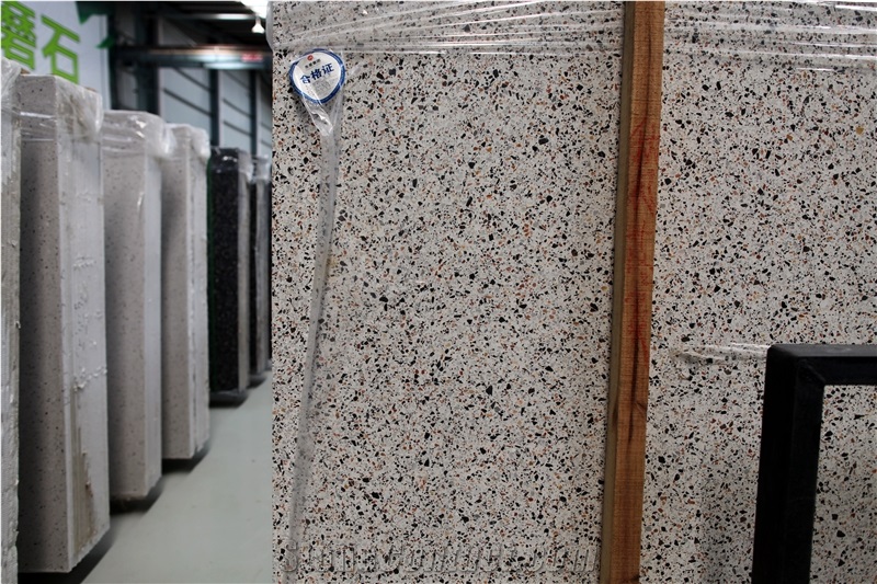 Autumn Leaf Terrazzo Precast Slabs And Tiles