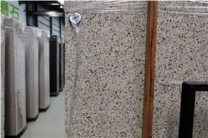 Autumn Leaf Terrazzo Precast Slabs And Tiles