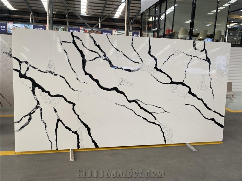Black Vein Artificial Stone Countertops Suppliers