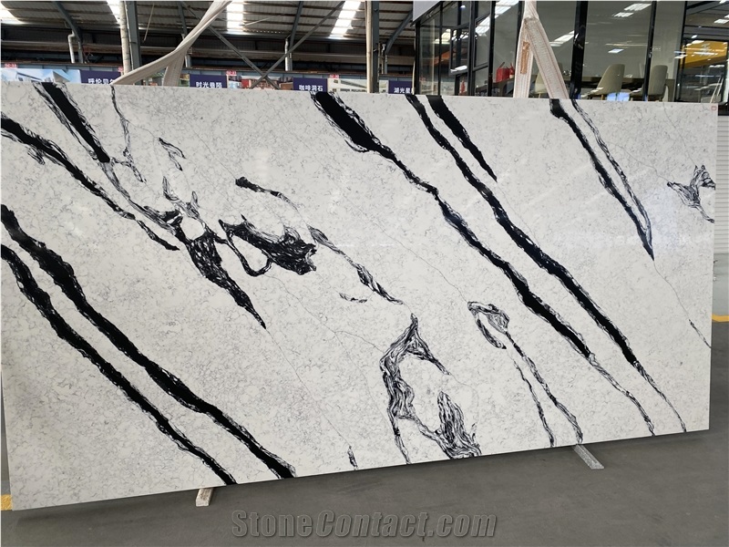 Black Vein Artificial Stone Countertops Suppliers