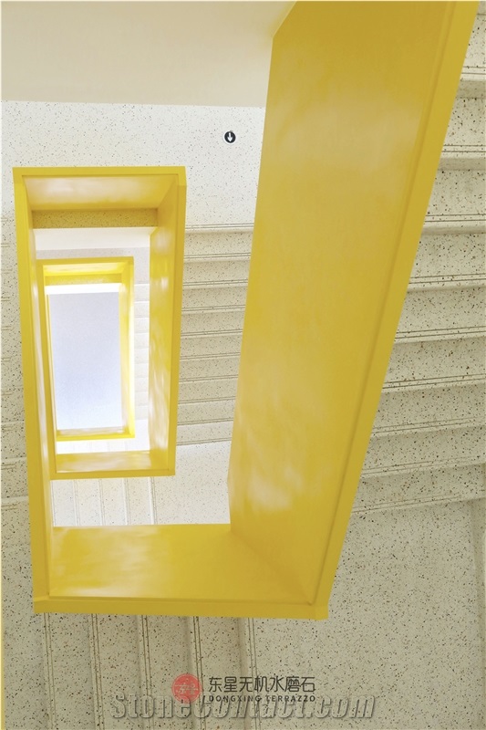 Cement Terrazzo Tiles For Public Step