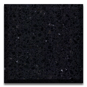 China Basalt Color Artificial Stone Precast Terrazzo Slabs