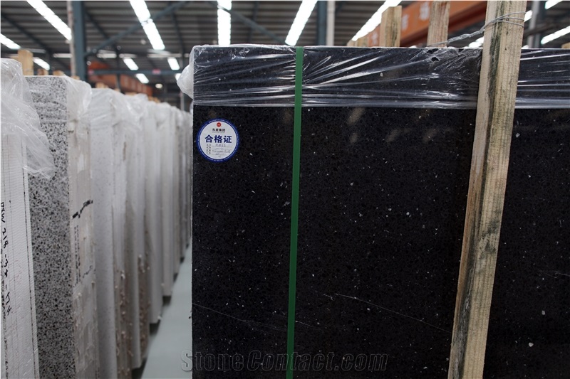 China Basalt Color Artificial Stone Precast Terrazzo Slabs