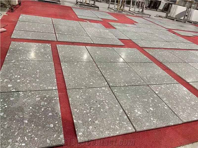 Competitive Price Grey Terrazzo Tiles For Flooring
