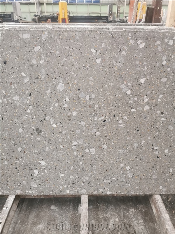 Competitive Price Grey Terrazzo Tiles For Flooring