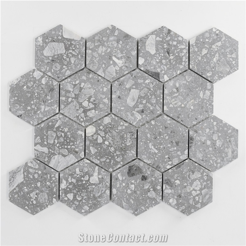 Dongxing 507 Grey Mosaic
