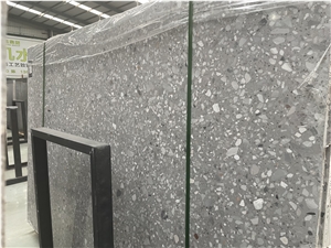 DXW509 Grey Terrazzo Slabs