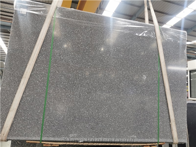 Grey Color Terrazzo Slabs 2Cm Thickness