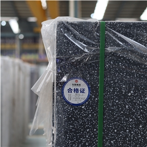 Grey Precast Terrazzo Slab For Hotel Flooring