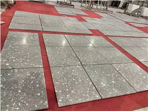Grey Terrazzo Pattern For Design
