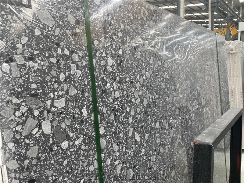 Lilang Drak Gery Terrazzo DXW507