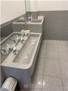 Polished Surface Precast Terrazzo Slab For Flooring