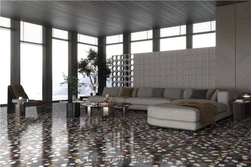 Pressure Terrazzo Mosaic For The Project Flooring