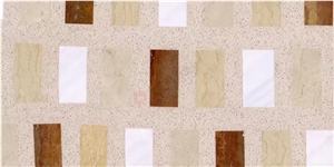 Pressure Terrazzo Mosaic For The Project Flooring