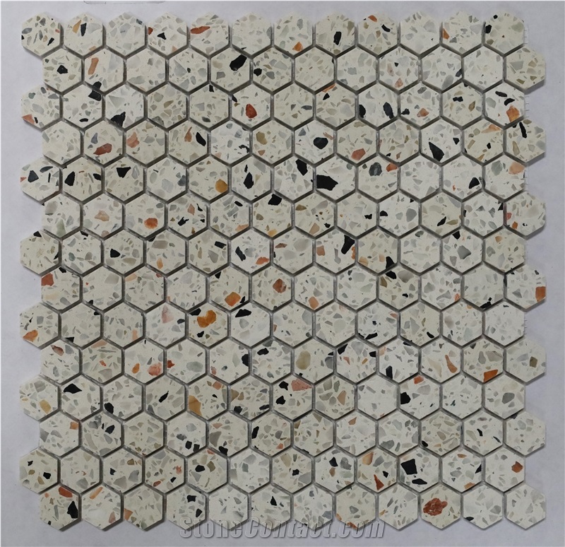 Terrazzo Mosain Tiles For The Kichen Walling