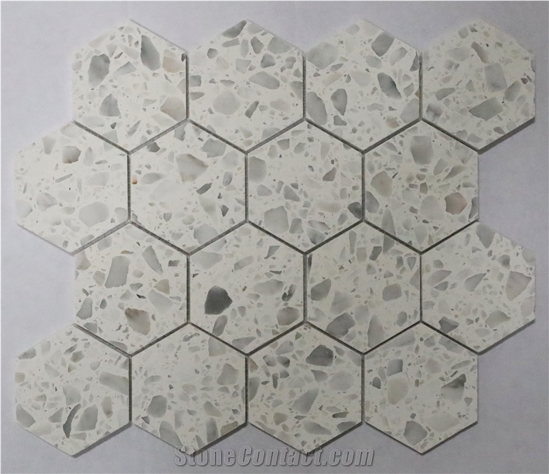 Terrazzo Mosain Tiles For The Kichen Walling
