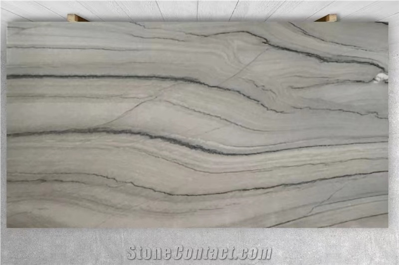 Macaubas Fantasy Quartzite Dongxing Factory Slab For Floor