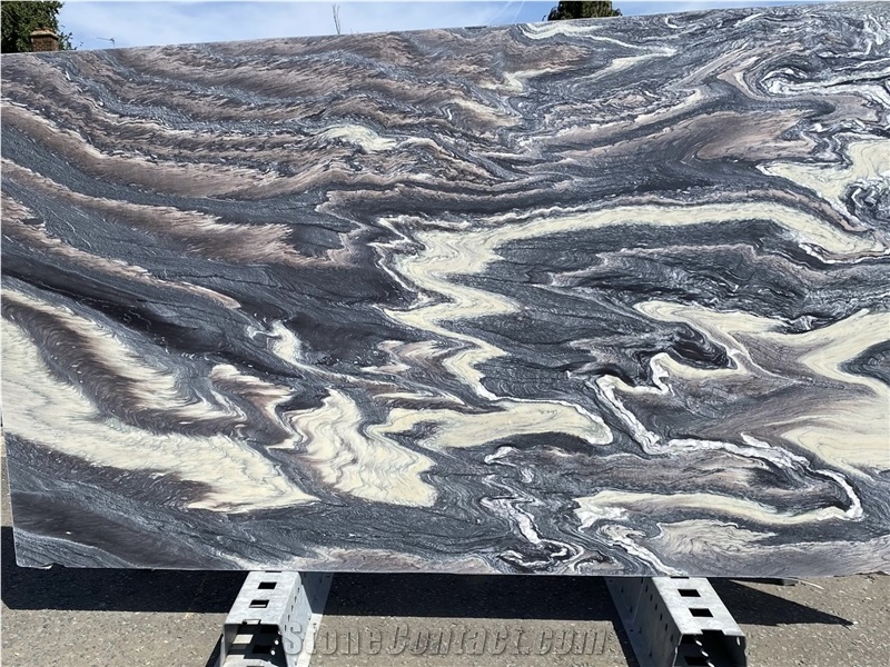 Rosso Luana Luxury Marble Floor Tiles Decoration Slab
