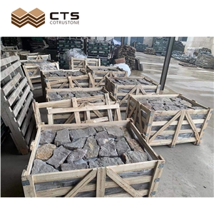Natural Grey Slate Wall Castle Rock Veneer Panels Best Price Hot Sell