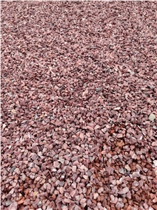 Red Limestone Gravel, Crushed Stone