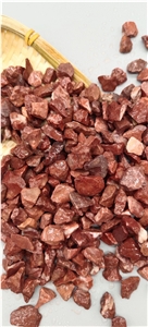 Red Limestone Gravel, Crushed Stone