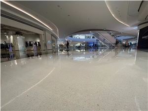 Cement Terrazzo Mall Indoor Use Flooring Project