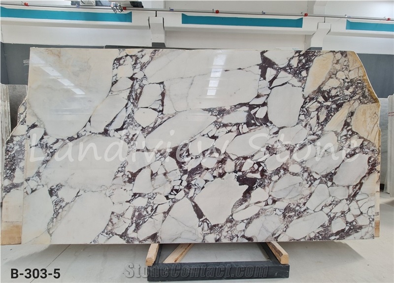 Breccia Vagli Violetta Marble Floor Tiles