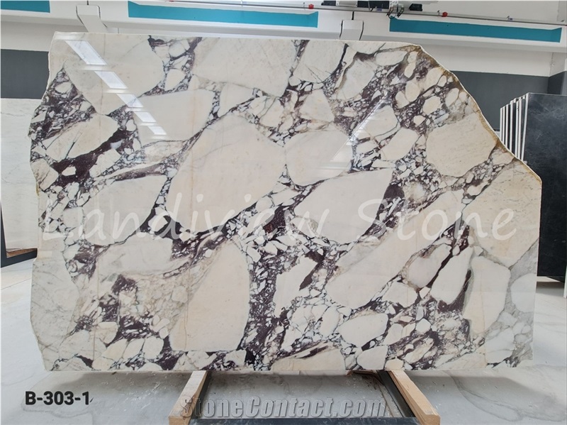 Breccia Vagli Violetta Marble Floor Tiles