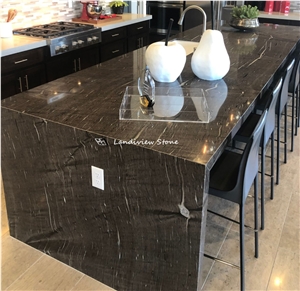 Silk Brown Quartzite For Wall And Floor Tiles