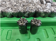 Tapered Rock Drilling Tools Short Skirt Button Bits