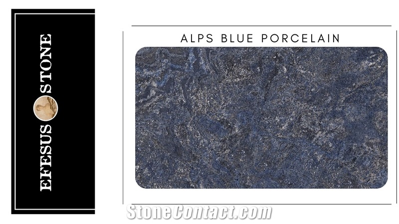 Alps Blue Porcelain Slabs