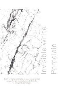 Invisible White Porcelain Stones