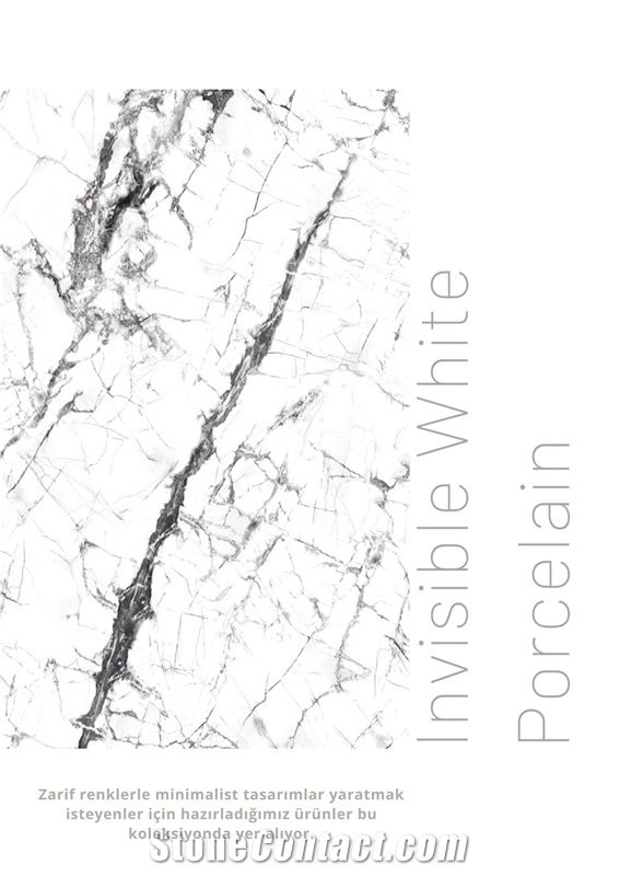 Invisible White Porcelain Stones