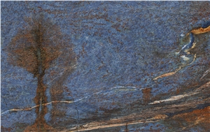 Van Gogh Blue Porcelain Slabs