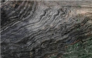 Zebra Black Marble Slab