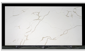 Contemporary Unique Calacatta Quartz Stone Wall Slab Tile