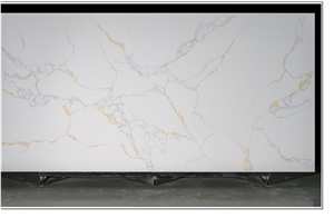 Hot Design Calacatta White Quartz Hard In China Stone Market