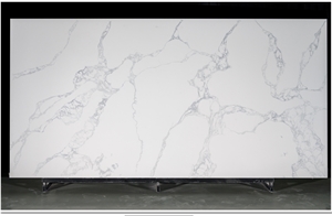 Hot Design Calacatta White Quartz Hard In China Stone Market