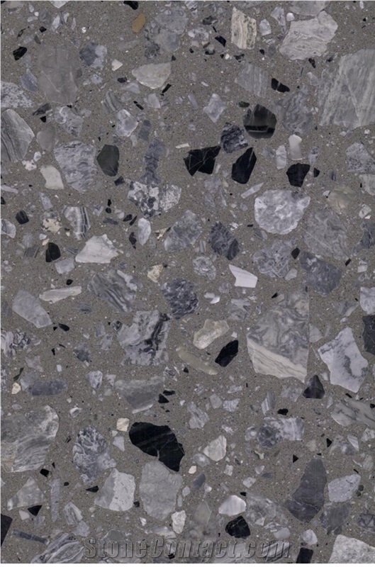 Hot Design Concreteterrazzo Tile In China Stone Market