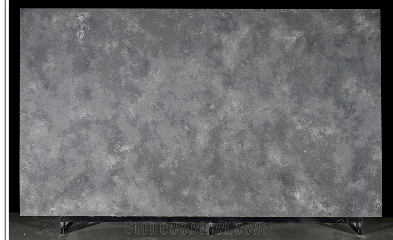 New Synthetic Stone Quartz Vein Black In China Stone Market