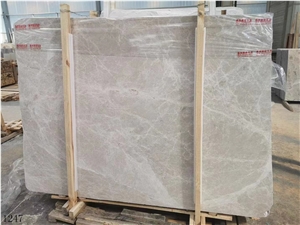 Patara Light Beige Marble Bej Mermer Mugla Emperador Slab