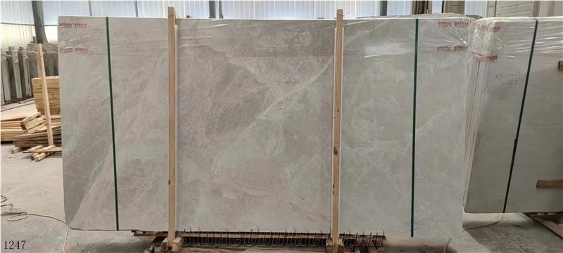Patara Light Beige Marble Bej Mermer Mugla Emperador Slab